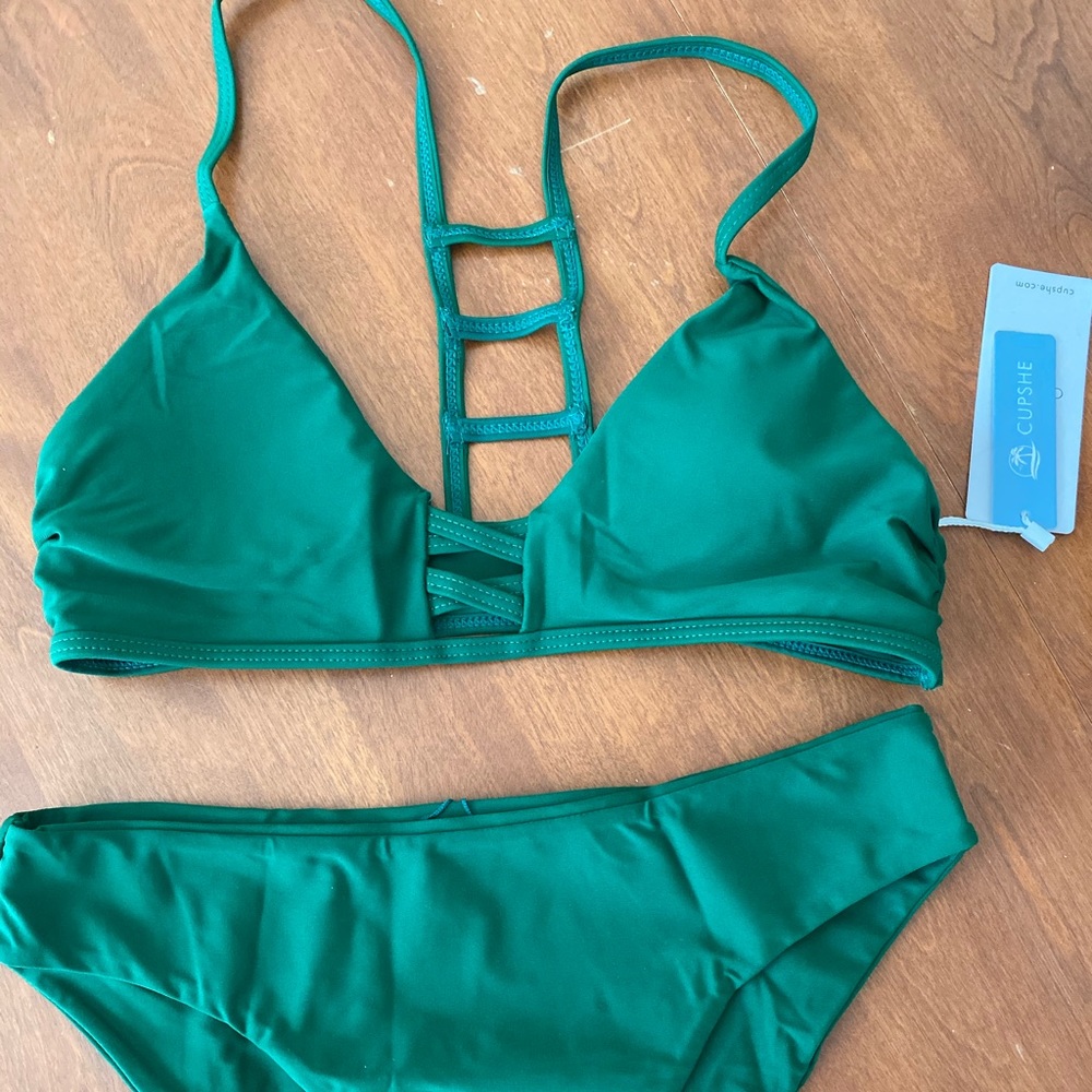 Fete Ready Solid Bikini Set - **NEW**